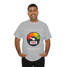 Load image into Gallery viewer, I don't give a shit meter Unisex Cotton Tee