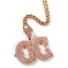 Load image into Gallery viewer, HMU Ladies AAA CZ Custom Name/Number Necklace