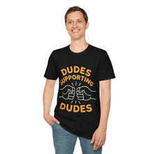 Load image into Gallery viewer, Dudes Supporting Dudes Softstyle T-Shirt