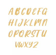 Load image into Gallery viewer, 18k Gold Plated Personalized Letter Necklace