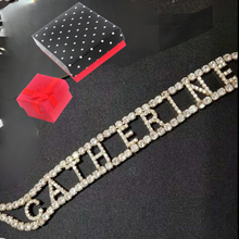 Load image into Gallery viewer, CZ Personalized Choker Necklace