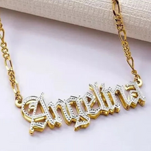 Load image into Gallery viewer, Double Plated Personalized 3D Necklace