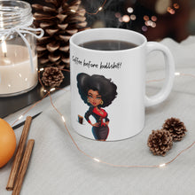Load image into Gallery viewer, Coffee before bullshit Ceramic Mug 11oz