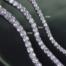 Load image into Gallery viewer, CZ Unisex Tennis Chain Necklace