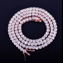Load image into Gallery viewer, CZ Unisex Tennis Chain Necklace
