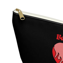 Load image into Gallery viewer, Betty Boop Flaming Heart Accessory Pouch w T-bottom