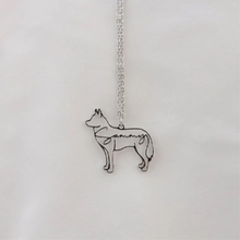 Load image into Gallery viewer, Personalized Dog Breeds Name Pendant Necklace