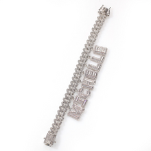 Load image into Gallery viewer, CZ Blinged out Personalized Necklace