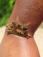 Load image into Gallery viewer, New Personalized Heart Pendant Bracelet/Anklet Characters "Hello Kitty, Minnie Mouse, Tweety Bird, Any Character"