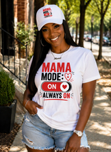 Load image into Gallery viewer, Mama Mode On Dad Hat — ‘Mama Mode: Always On’ Embroidered Baseball Cap