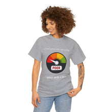 Load image into Gallery viewer, I don't give a shit meter Unisex Cotton Tee