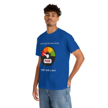 Load image into Gallery viewer, I don't give a shit meter Unisex Cotton Tee