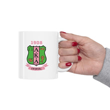 Load image into Gallery viewer, AKA Sorority Ceramic Mug 11oz