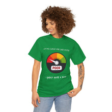 Load image into Gallery viewer, I don't give a shit meter Unisex Cotton Tee