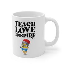 Load image into Gallery viewer, Teach Love Inspire Ceramic Mug 11oz