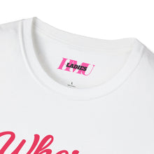 Load image into Gallery viewer, Betty Boop Where them fans at Softstyle T-Shirt
