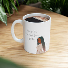 Load image into Gallery viewer, Wake up Kick ass and Repeat Ceramic Mug 11oz