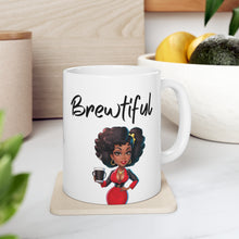Load image into Gallery viewer, Brewtiful Ceramic Mug 11oz