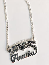 Load image into Gallery viewer, Cinnamonroll Heart Pendant Necklace