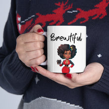 Load image into Gallery viewer, Brewtiful Ceramic Mug 11oz