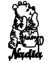 Load image into Gallery viewer, Minnie Mouse Custom Designed Personalized Bamboo 18k Gold Plated Earrings