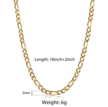 Load image into Gallery viewer, Figaro Link Necklace