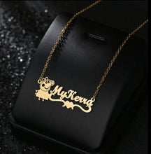 Load image into Gallery viewer, Peppa Pig Heart Pendant Necklace