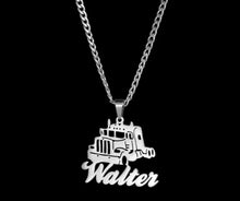 Load image into Gallery viewer, Truck Driver Personalized Necklace