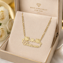 Load image into Gallery viewer, New Personalized Characters "Hello Kitty or Any Character" Heart Pendant Necklace