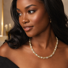 Load image into Gallery viewer, Iced Out Heart XOXO Necklace for Women – 5A Zircon Necklace