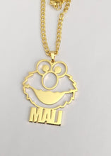 Load image into Gallery viewer, Elmo Personalized Necklace