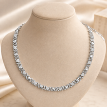 Load image into Gallery viewer, Iced Out Heart XOXO Necklace for Women – 5A Zircon Necklace