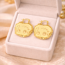 Load image into Gallery viewer, Betty Boop Twisted Bamboo Earrings