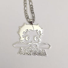 Load image into Gallery viewer, Betty Boop Personalized Necklace