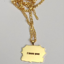 Load image into Gallery viewer, 18K Real Gold-Plated Betty Boop Pendant Necklace – Personalized Stainless Steel Jewelry