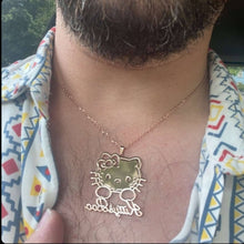 Load image into Gallery viewer, New Hello Kitty Personalized Necklace