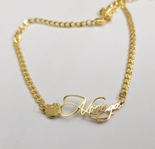 Load image into Gallery viewer, Hello Kitty or Any Character Personalized Anklet for Women