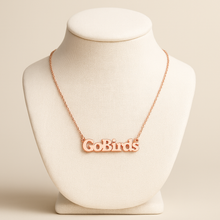 Load image into Gallery viewer, Go Birds Personalized Pendant Necklace