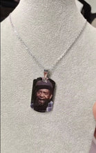 Load image into Gallery viewer, Army Dog Tag Personalized Photo Pendant Necklace