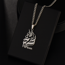 Load image into Gallery viewer, Personalized Unicorn 18k Gold-Plated Stainless Steel Name Necklace - Custom Jewelry