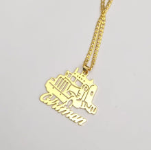 Load image into Gallery viewer, Truck Driver Personalized Necklace