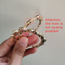 Load image into Gallery viewer, 18k Gold Plated Bamboo Earrings Without Name