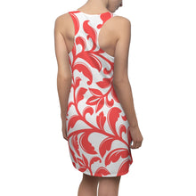 Load image into Gallery viewer, Flower Print Women's Cut & Sew Racerback Dress