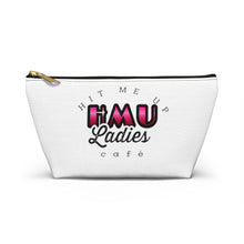 Load image into Gallery viewer, Brand Accessory Pouch w T-bottom