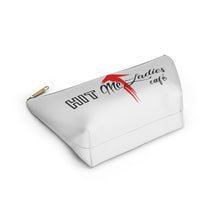Load image into Gallery viewer, HMU Ladies Brand Accessory Pouch w T-bottom