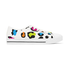 Load image into Gallery viewer, Animal Print Custom Design Women's Low Top Sneakers