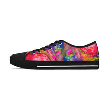 Load image into Gallery viewer, Abstract Print Custom Design Women's Low Top Sneakers