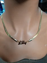 Load image into Gallery viewer, Personalized Necklace Custom Snake Necklace Stainless Steel Snake Necklace