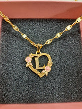 Load image into Gallery viewer, Custom Made Intial Heart ❤️ Jewelry