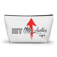 Load image into Gallery viewer, HMU Ladies Brand Accessory Pouch w T-bottom